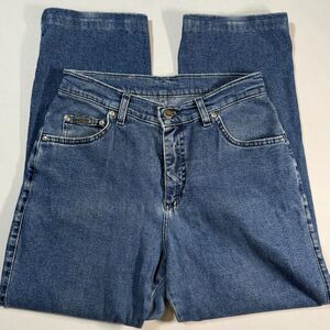 VINTAGE Lee Riveted Mom Jeans Circa 1992 Medium Wash, Very Soft, Tapered Leg